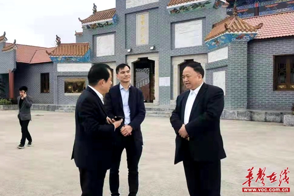 谭敦龙指导祁东县蒋家桥镇龙兴村乡村振兴工作