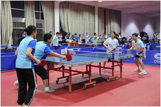 湘南学院第二届乒乓球比赛开幕