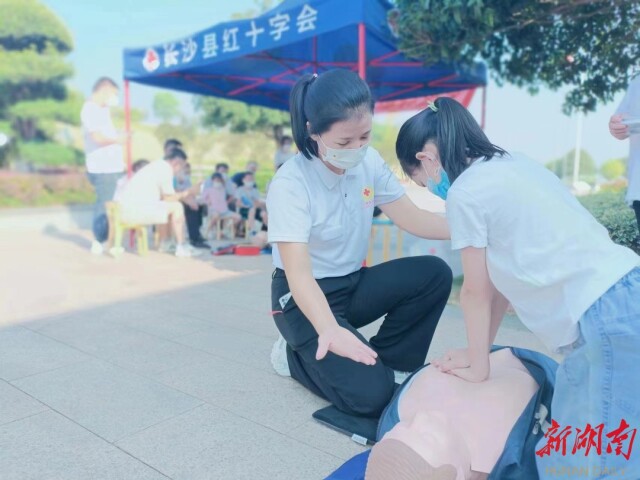 湖南日报市州头条| 长沙县 打通“救在身边”应急救护线