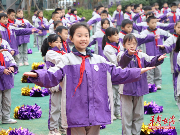 莲为骨 体作翼 九华金庭莲城小学以“莲文化”赋能体育教育新实践