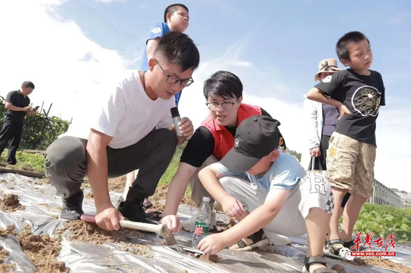 长沙县果园镇社工站：“童心永向党 逐梦新时代”暑期夏星空体育官网登录入口令营之“(图3)