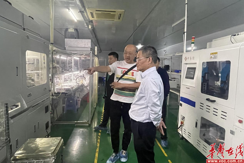 益阳市资阳区：组队对即将入驻企业再次深入考察