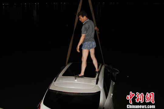 图为事故现场。 张丹摄