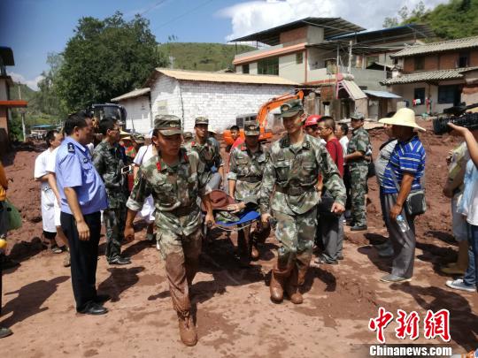 云南元谋泥石流已致1人失联7人受伤形成百万立方土石堰塞湖