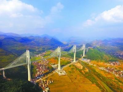 世界级特大桥赤石大桥通车 湖南新增出海通道