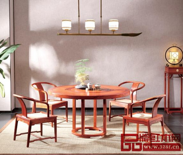 世外桃源?新明式红木家具，给人以家的自洽与慰藉（轩逸餐厅系列）