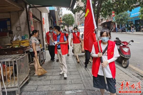 安化县科协：支持疫情防控  党员带头先行1.jpg