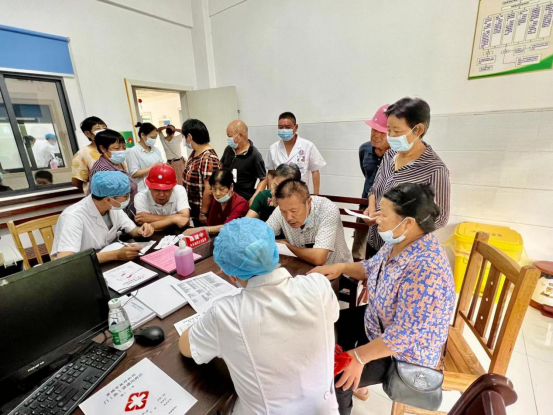 澧县澧南镇卫生院:家门口就能看专家号 澧县人民医院集团专家义诊科普到身边403.png
