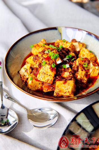 流传全国乃至世界的一道川菜名品——麻婆豆腐
