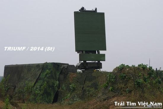 越南装备的S-300防空导弹使用雷达