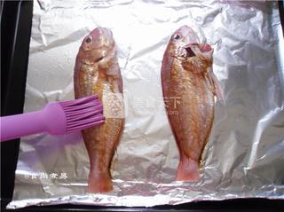 ACA ATO-TM33HT烤仆小智电子式烤箱试用【香烤金线鱼】的做法步骤：6