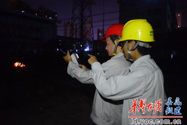 娄底供电公司 开展线路红外测温跟踪复测.jpg