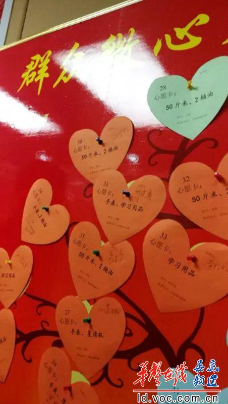 （在社区活动大厅的“心愿树”上挂满了“心形”卡片，写着辖区居民群众的“微心愿”）_meitu_11.jpg