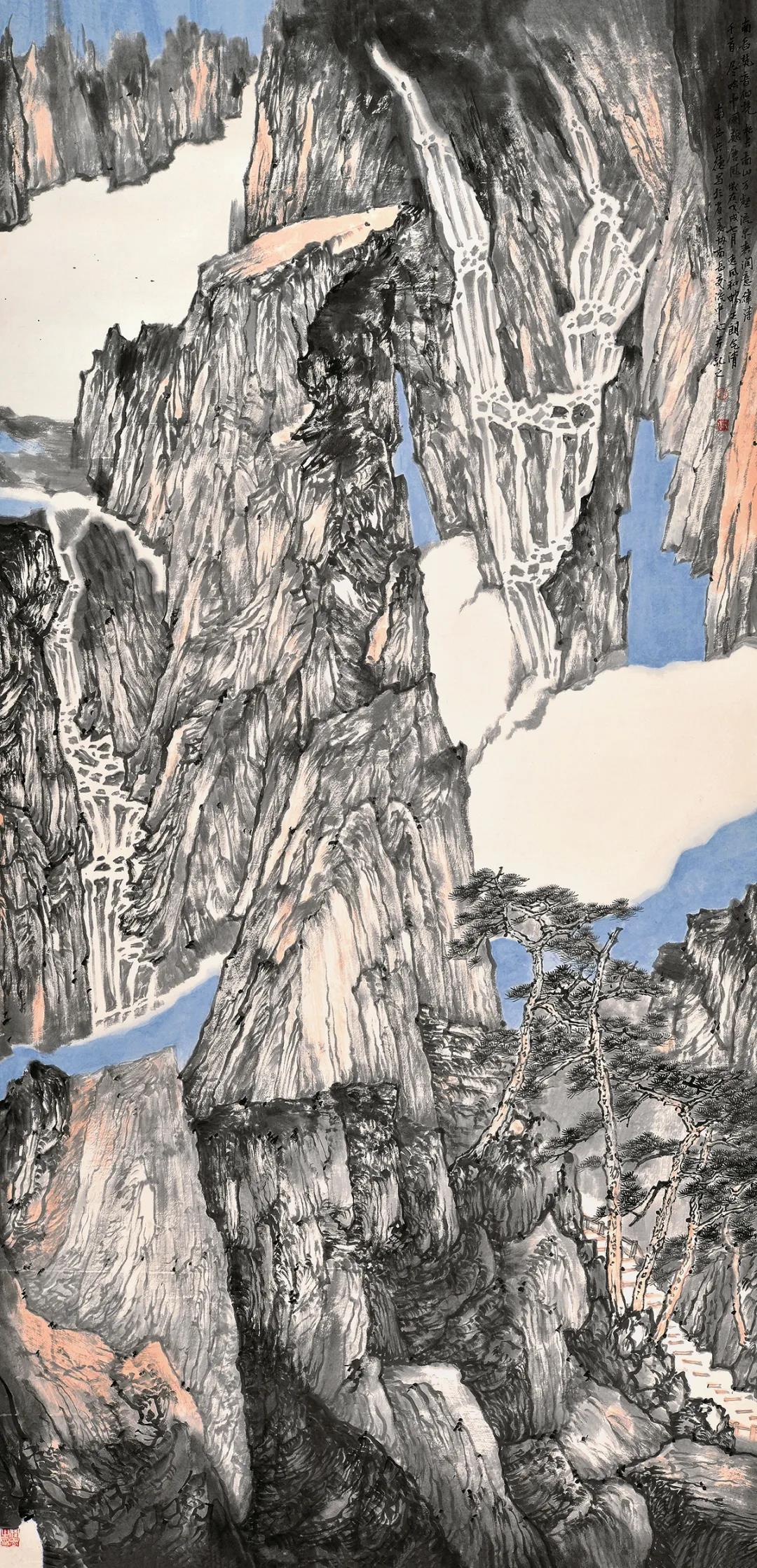 松风阁里生松风谭长德与他的南岳山水画艺术