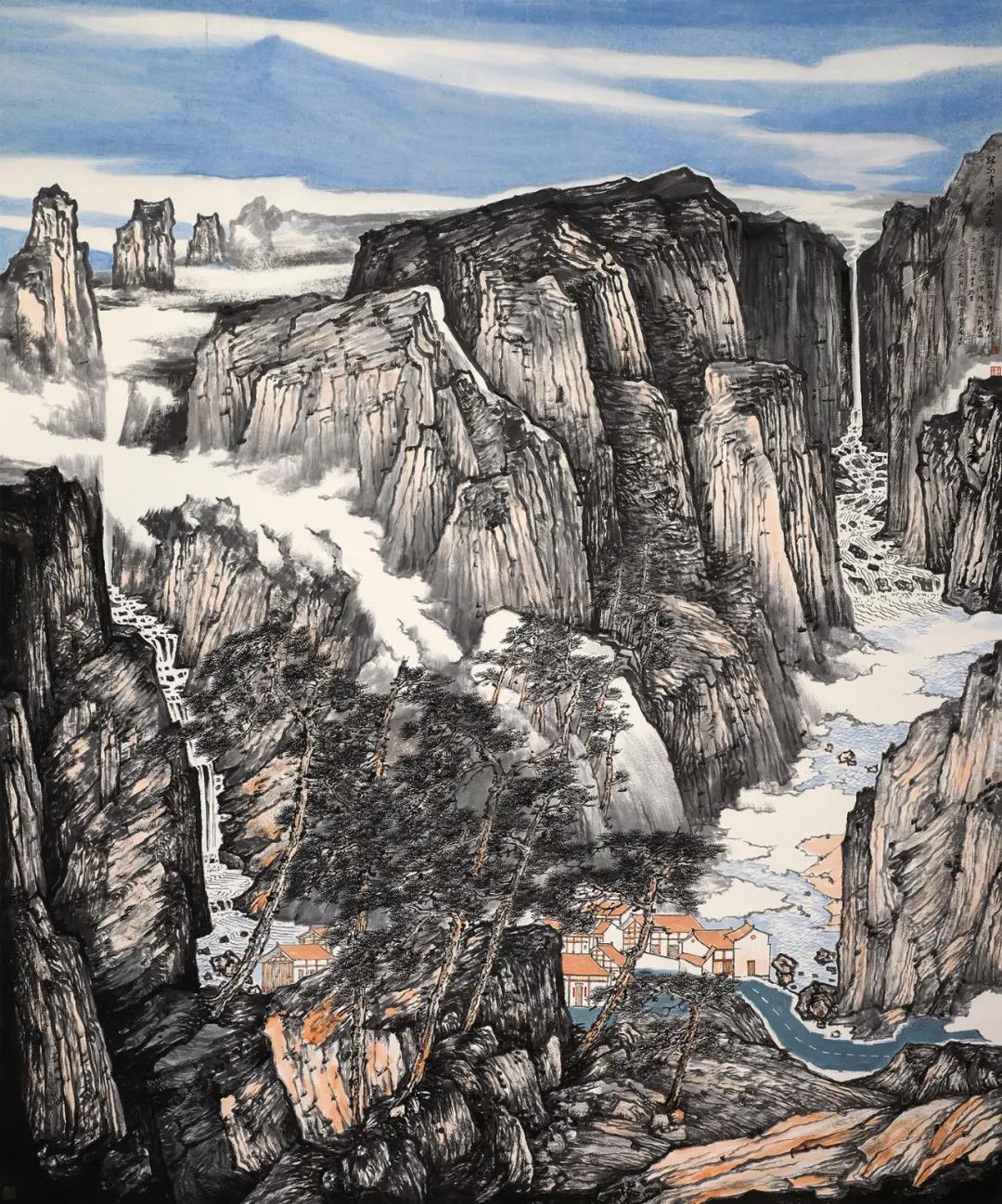 松风阁里生松风──谭长德与他的南岳山水画艺术