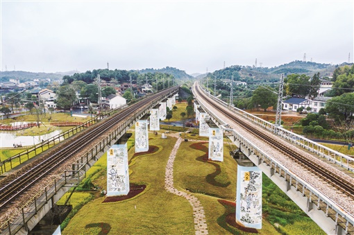 位于长张高速沿线的益阳市赫山区沧水铺镇,2019年开始5g小镇建设