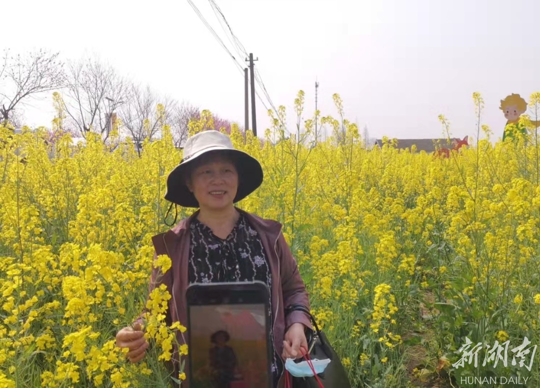 以花为媒，相约春日，君山童话王国菜花黄