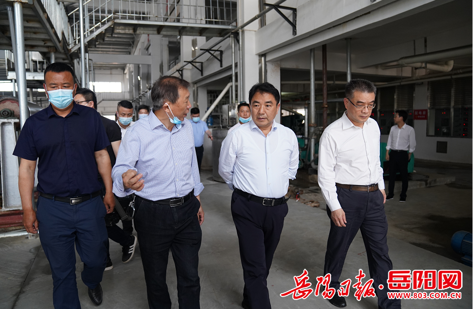 曹普华深入平江县调研督导当前重点工作