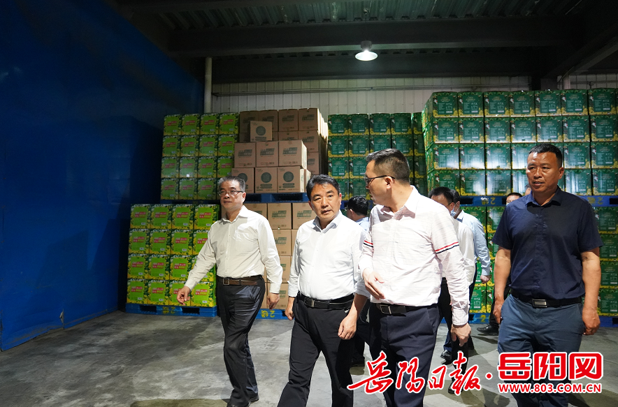 曹普华深入平江县调研督导当前重点工作