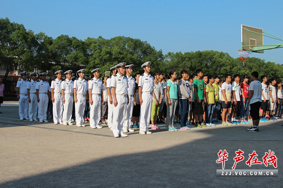 慈利二中高一新生军训火热开场