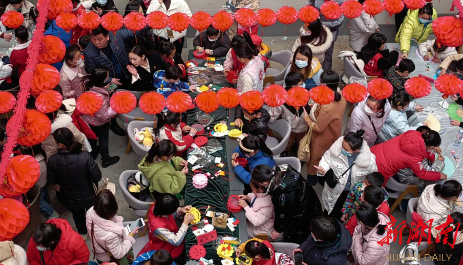 寻瑞兔，庆元宵  株洲市图书馆举办沉浸式文化体验活动