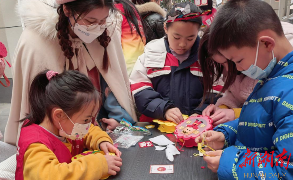 寻瑞兔，庆元宵  株洲市图书馆举办沉浸式文化体验活动